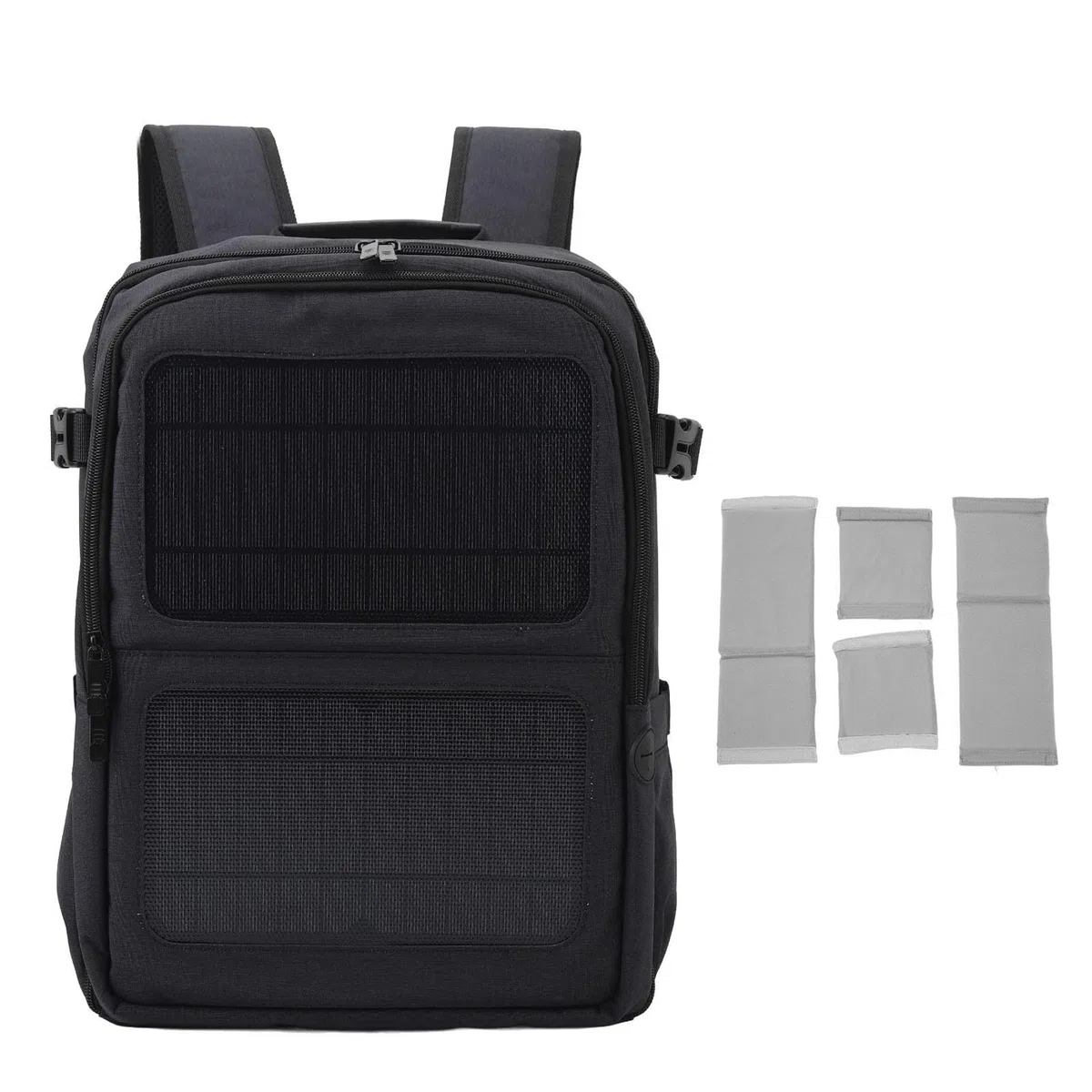 Carica Pannello Solare da 12 W Zaino Solare Cellulari Alimentatore for Dispositivo da 5 V Custodia Impermeabile for Fotografia all'aperto for Gli Appassionati di attività all'aperto