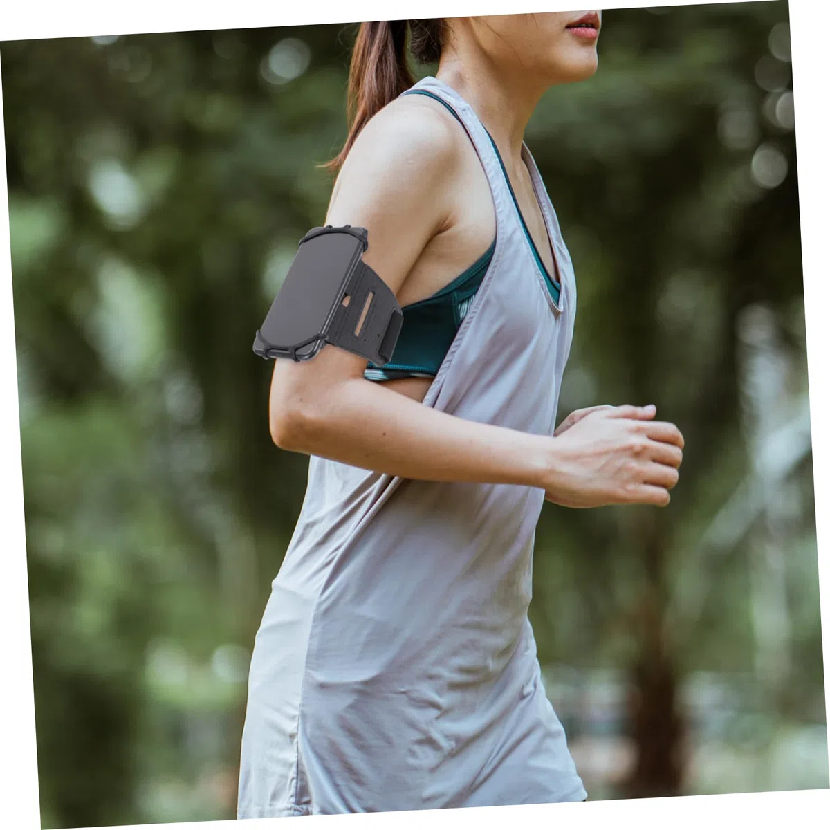 HEMOTON 3pezzi Armadietto Per Telefono Da Braccio Supporto Smartphone Per Corsa e Attività Outdoor Design Rotante Gradi Compatibile Con Vari Modelli Classico