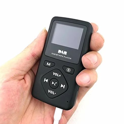 Baceyong Radio digitale portatile, digitale FM DAB/DAB+ Radio + lettore MP3 Bluetooth 4.0 32G Nero