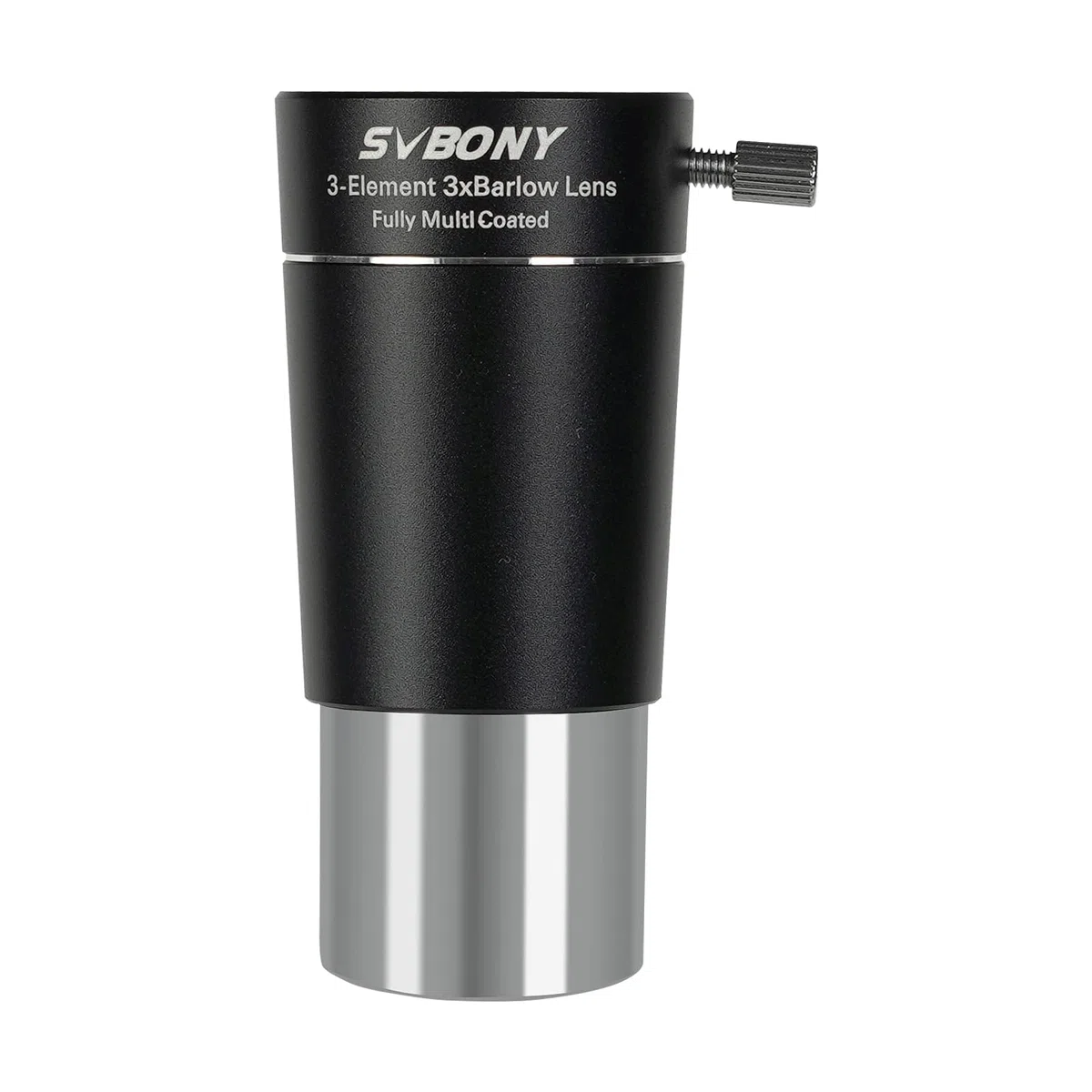 Svbony SV213 Barlow Lente, 3x Barlow 1.25inch FMC 3 Elementi in Metallo Accessori per Telescopio per Fotografia e Osservazione Planetaria