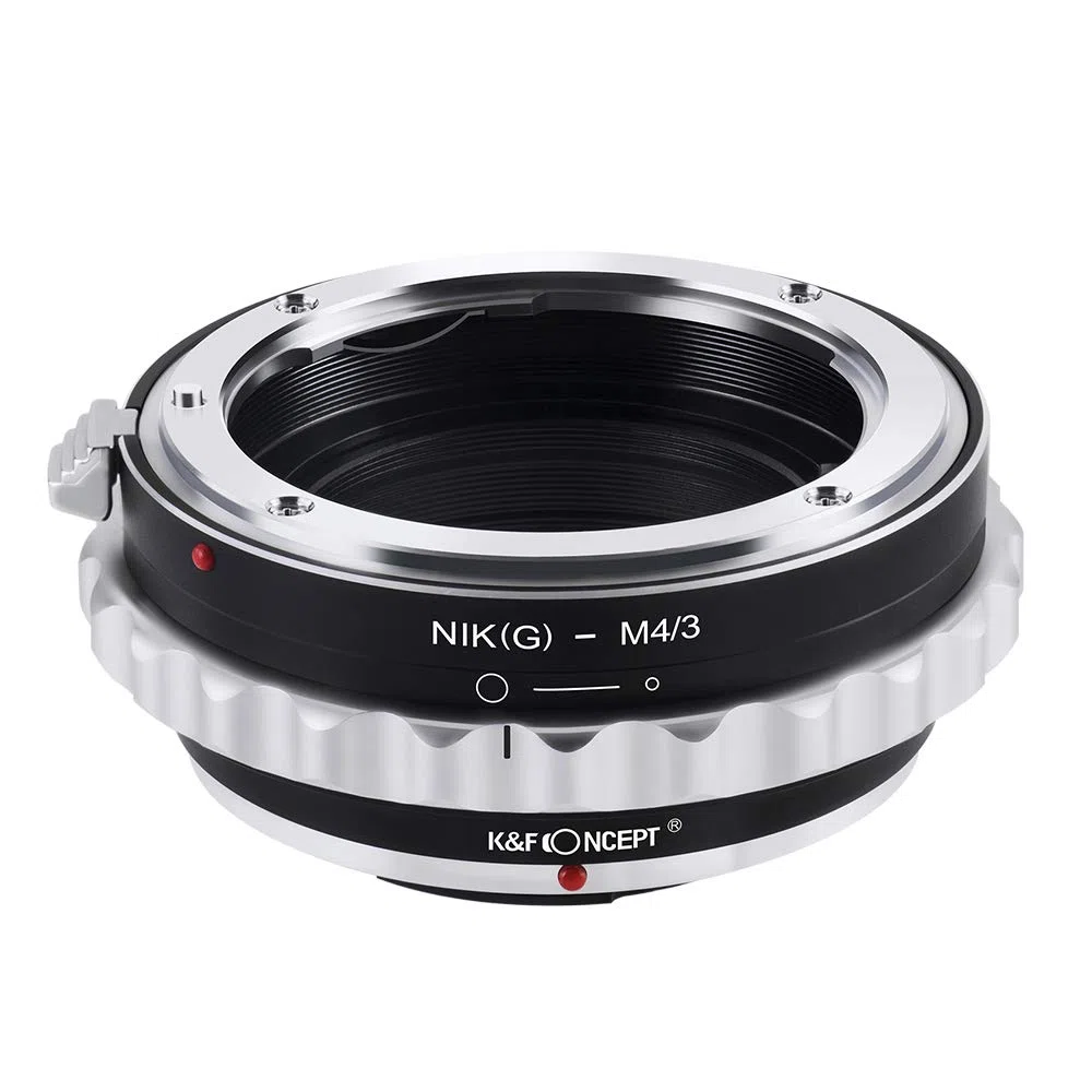 Anello Adattatore per Obiettivo K&F Concept AI (G) -M43 per Nikon G su Olympus M433300 D5300 / AI S E-P1 / E-P2 / E-PL1 e fotocamera Panasonnic G1 / G2 / GF1 / GH1