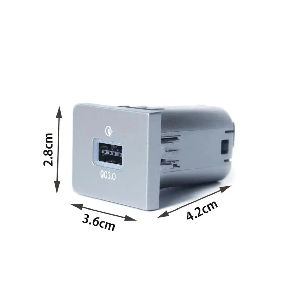 Adattatore Presa USB Console Centrale Porta USB Compatibile Con Ford Per Focus 2 Per Mk2 2009 2010 2011 12V 24V Auto Caricabatterie PD Ricarica Rapida QC3.0