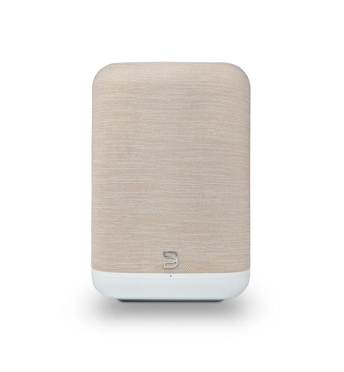 Bluesound Pulse Flex Bluetooth senza cavo Hi-Res All-in-One, AirPlay 2, Spotify Connect, Alexa Skills, altoparlante audio multi-room (bianco/marrone chiaro)