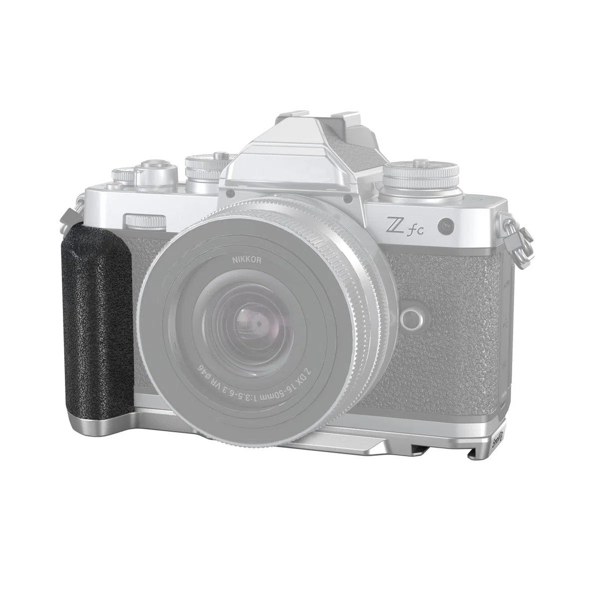 SMALLRIG Z fc L Bracket Impugnatura Z fc, Impugnatura a Forma di L per Nikon Z fc con Piastra a Sgancio Rapido Integrata per Arca Standard - 3480