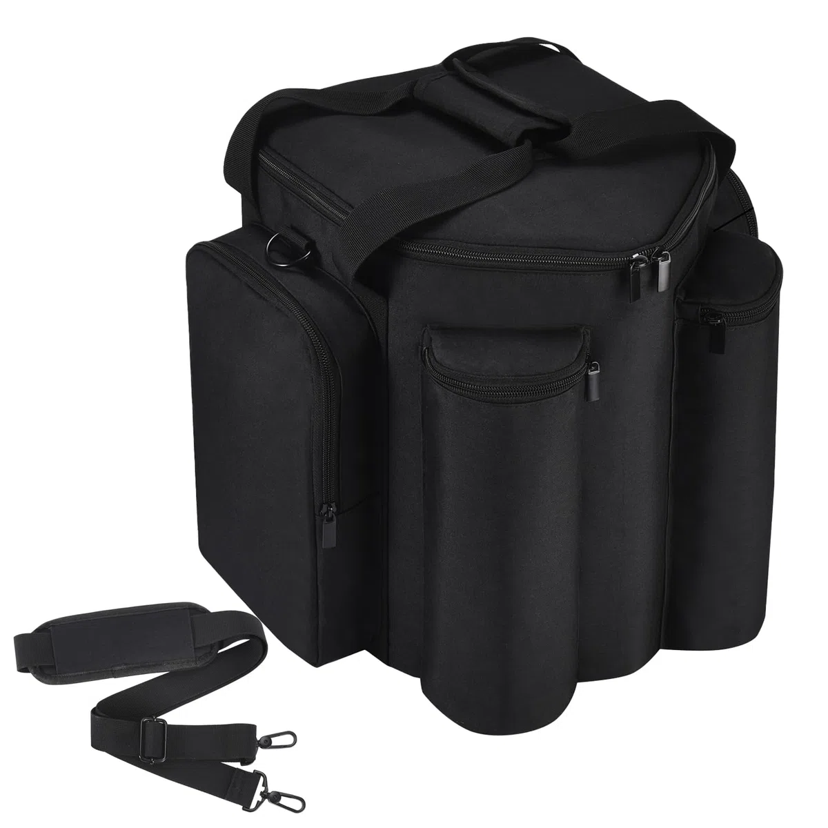 Custodia per Bose S1 Pro/S1 Pro+ Sistema PA SYSTEM,Borsa a Tracolla da Viaggio Compatibile con Bose S1 Pro/S1 Pro+ Sistema,Borse Extra per Microfono, Caricabatterie, Cavo, Accessori (Nero)