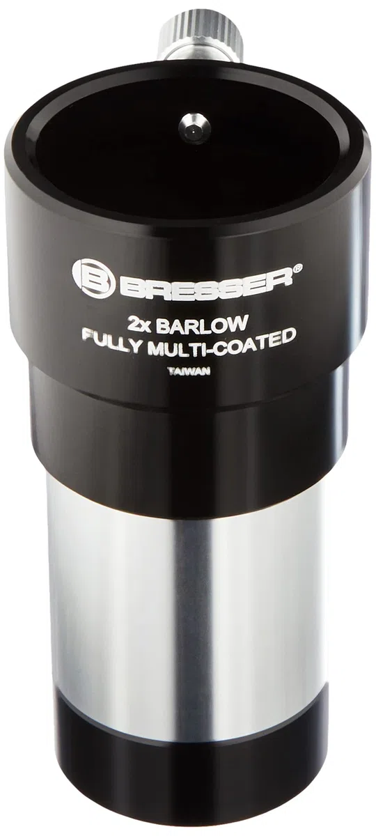 Bresser 4950110 Lente di Barlow 2 X (1.25"), Nero