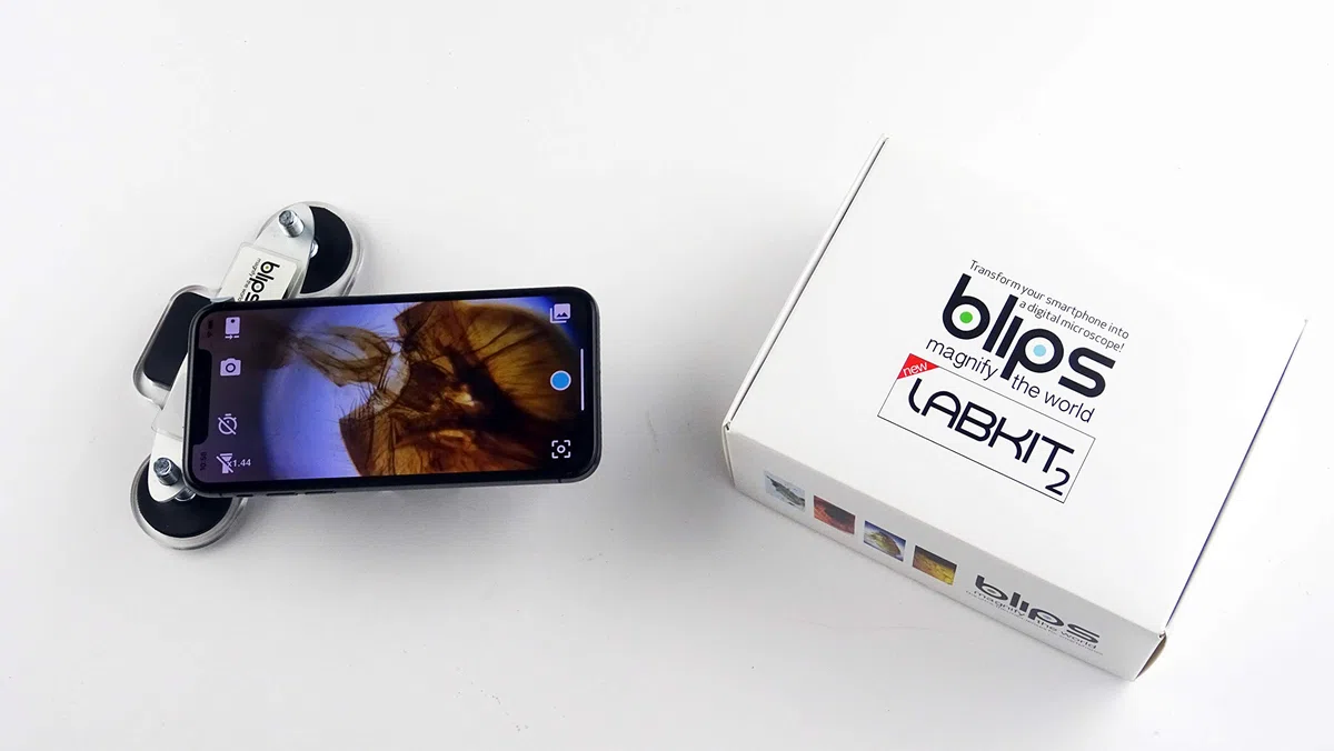 New Blips Labkit2 - Trasforma il tuo smartphone in un microscopio