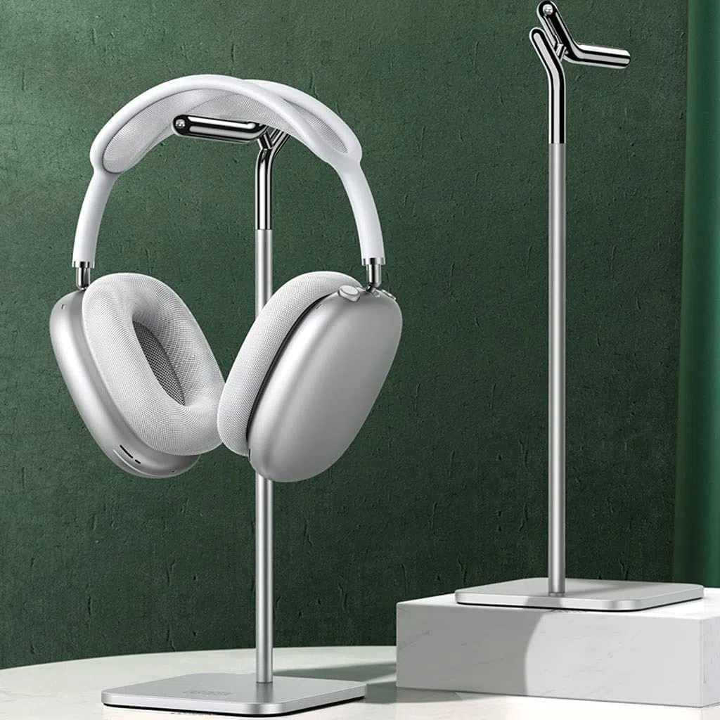 porta-cuffie, Supporto verticale in metallo for auricolari da tavolo
