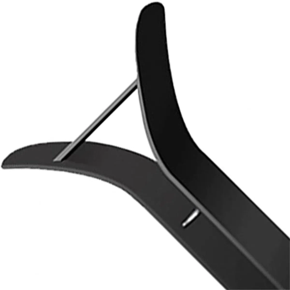 Supporto per Cuffie Pratica Staffa da Scrivania per Cuffie Over-Ear Espositore per Cuffie Posizionamento Solido Verticale Headphone Stand(White)