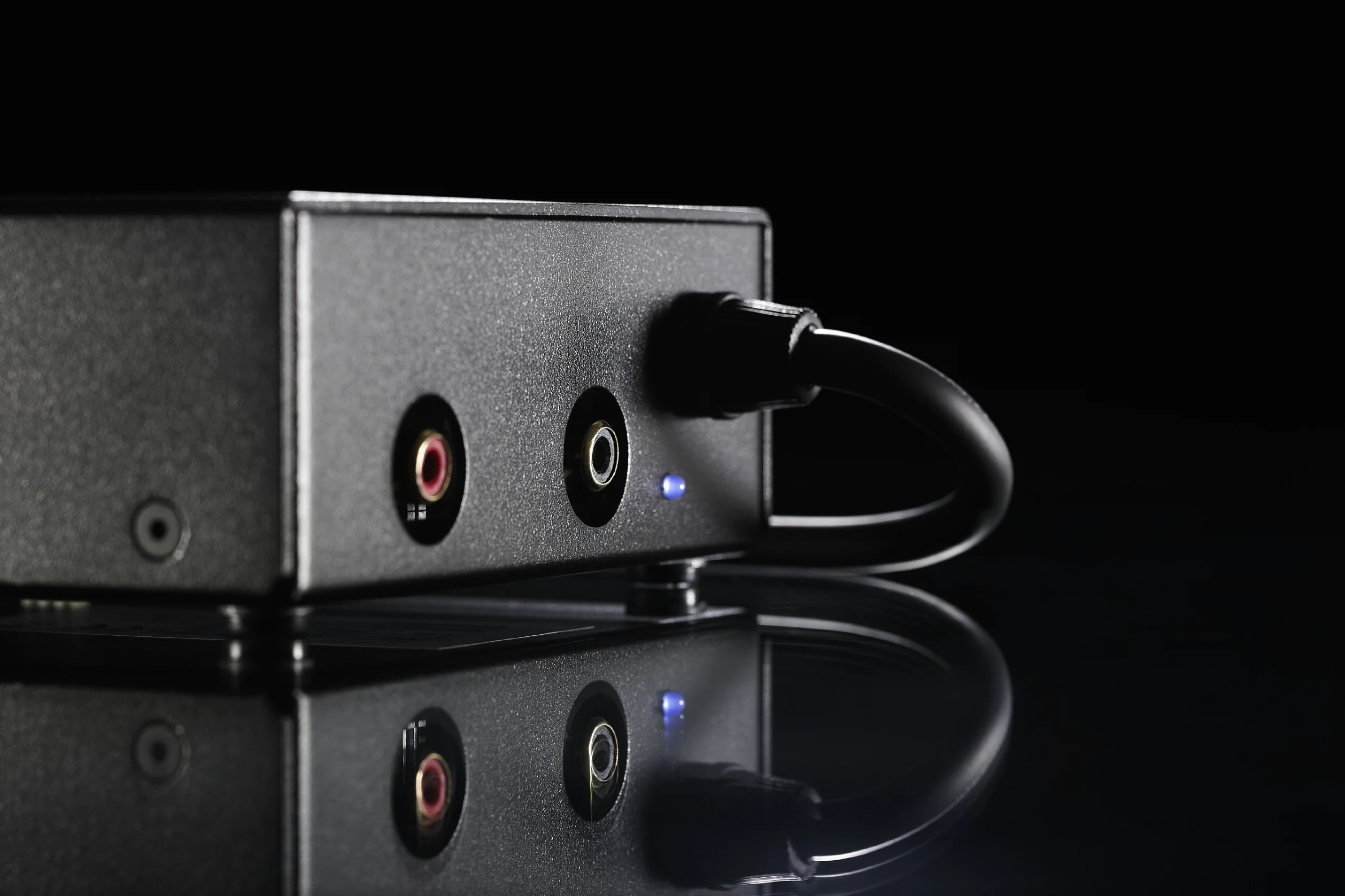 Lehmann - Preamplificatore phono Audio Black Cube (MM/MC, 113 x 108 x 45 mm), nero