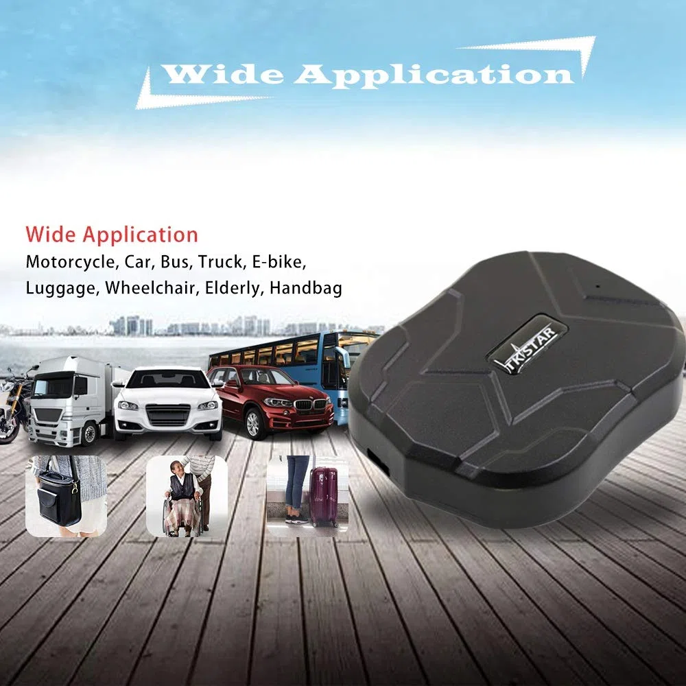 TKSTAR GPS Tracker, Tracker GPS per veicoli in tempo reale impermeabile portatile dispositivo di tracciamento magnetico per 90 giorni di standby, sistema di monitoraggio e monitoraggio libero TK905