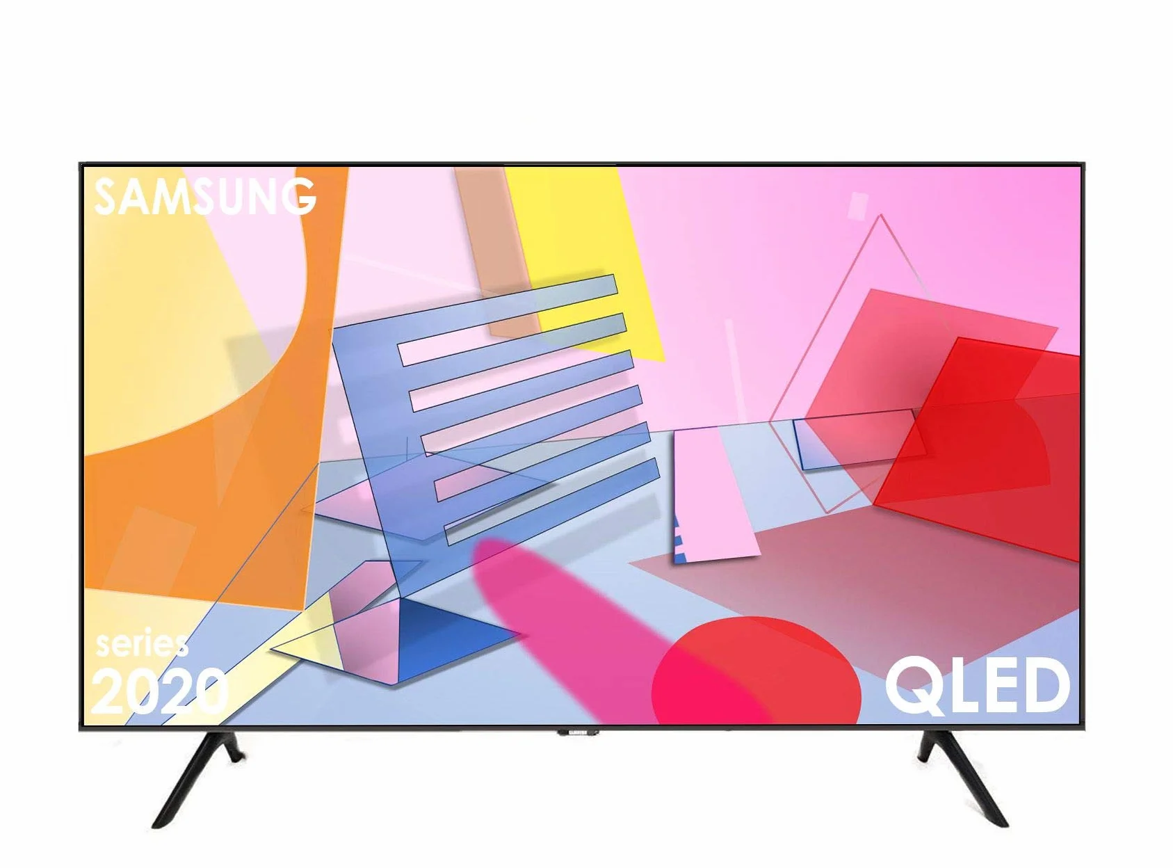 Samsung QE50Q60TAUXZT Smart TV 50” QLED 4K, Ultra HD, Dual LED, Processore Quantum Lite, Quantum HDR, Wi-Fi, New Bezel-less design, Nero, 2020, Alexa integrata