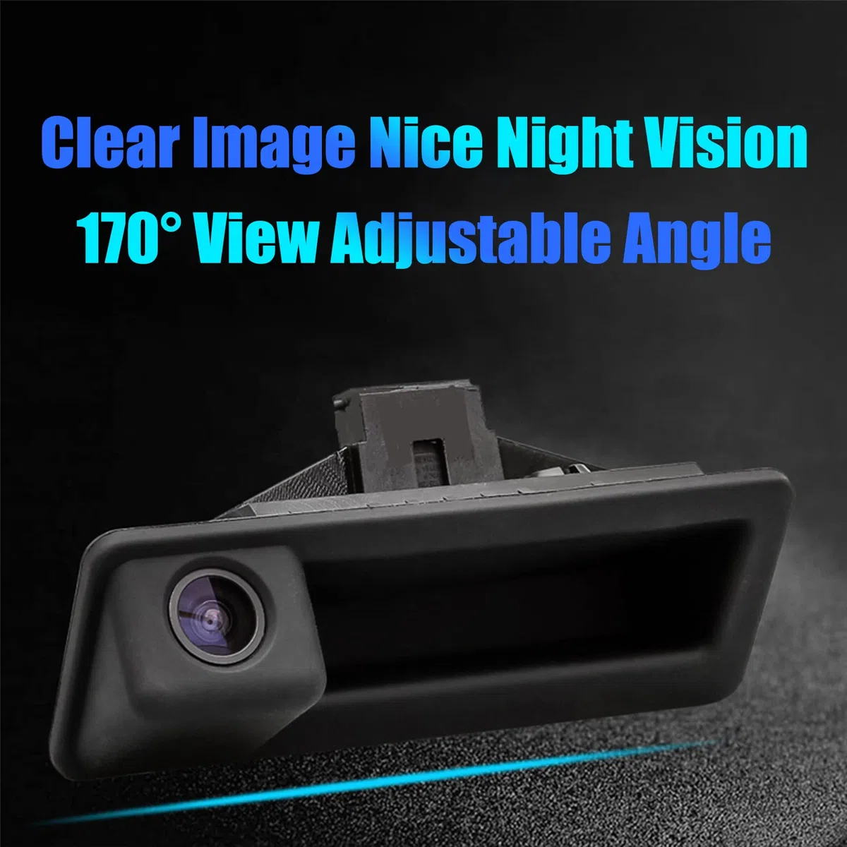 Retrocamera Auto, Telecamera per Retrovisione con Maniglia per Bagagliaio da 170 gradi, Telecamera Posteriore per Parcheggio HD per BMW E60 E61 E70 E71 E72 E82 E88 E84 E90 E91 E92 E93 X1 X5