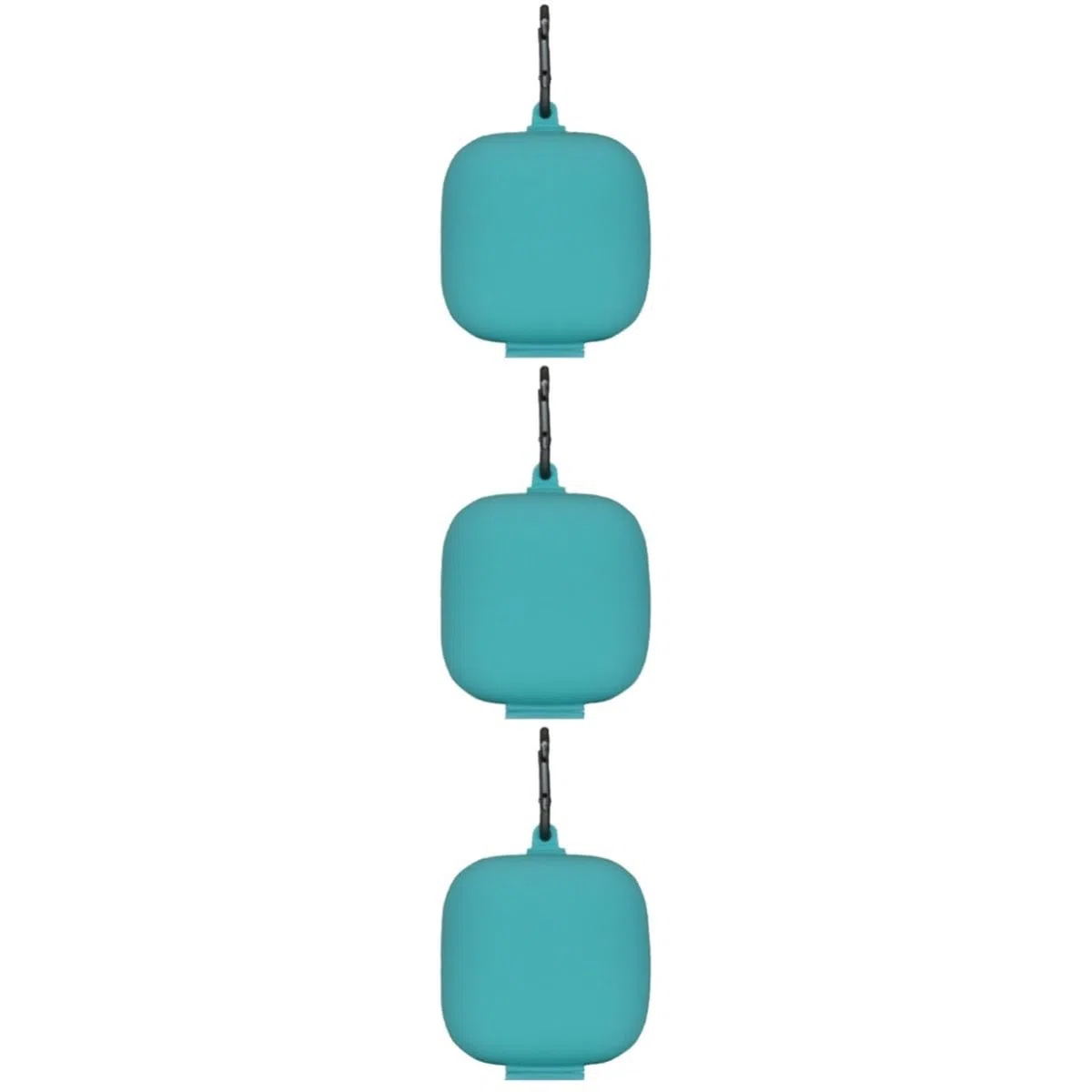 HEMOTON 3pezzi Custodia Protettiva Per Auricolari Silicone Fibbia Stoccaggio Per Cuffie Compatibile Pro Headset Colore Menta