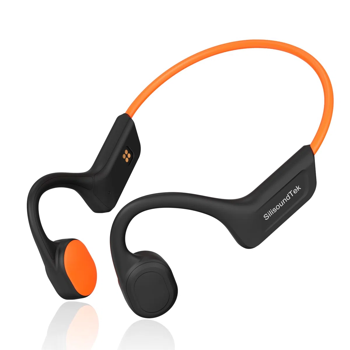 Cuffie a conduzione ossea, IPX7, impermeabili, wireless, Bluetooth, auricolari aperti, Bluetooth 5.3, microfono integrato, 10 ore di riproduzione per corsa, ciclismo, escursionismo