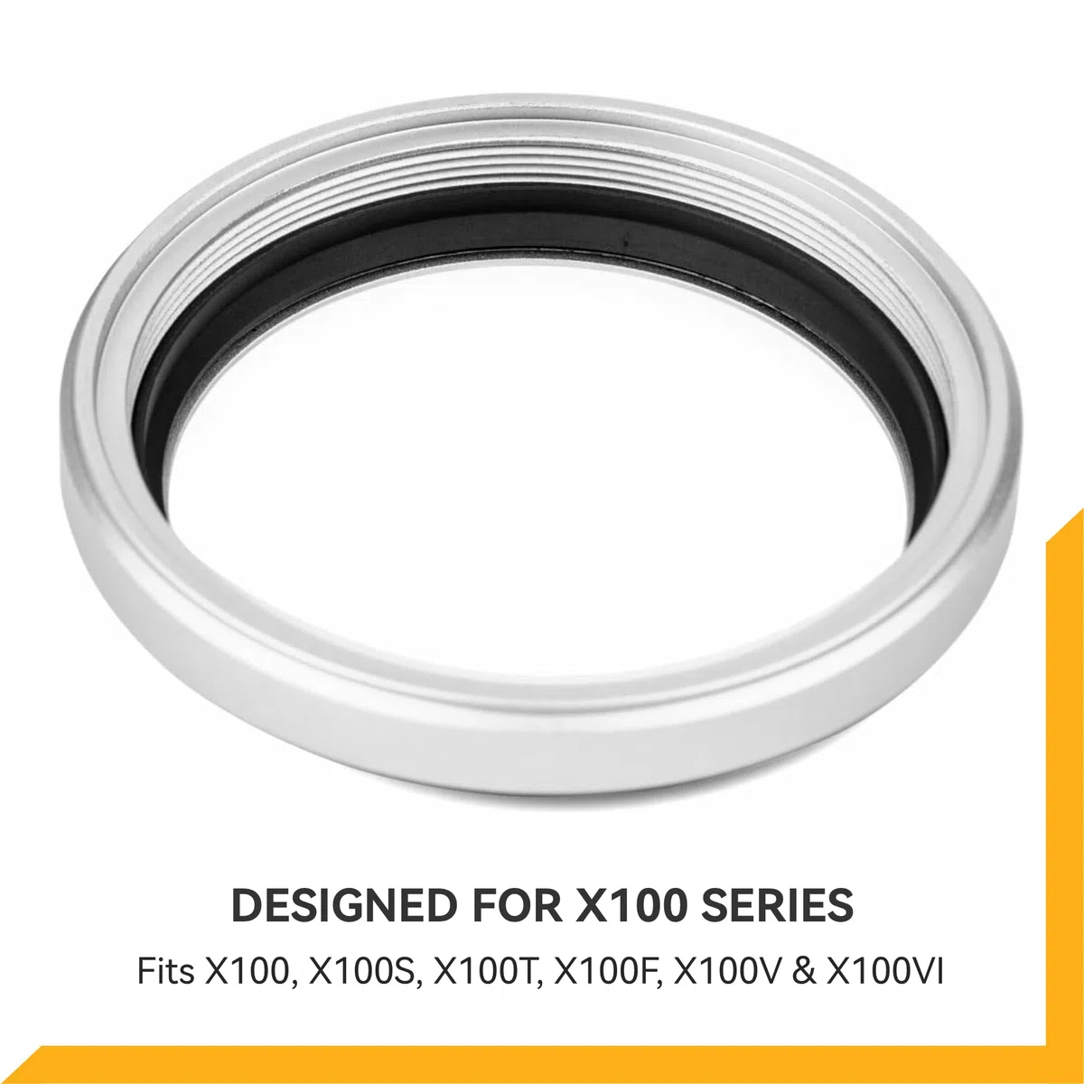 NiSi NC Filtro UV per Fuji FUJIFILM X100VI / X100V / X100F / X100T / X100S / X100 Series – Argento