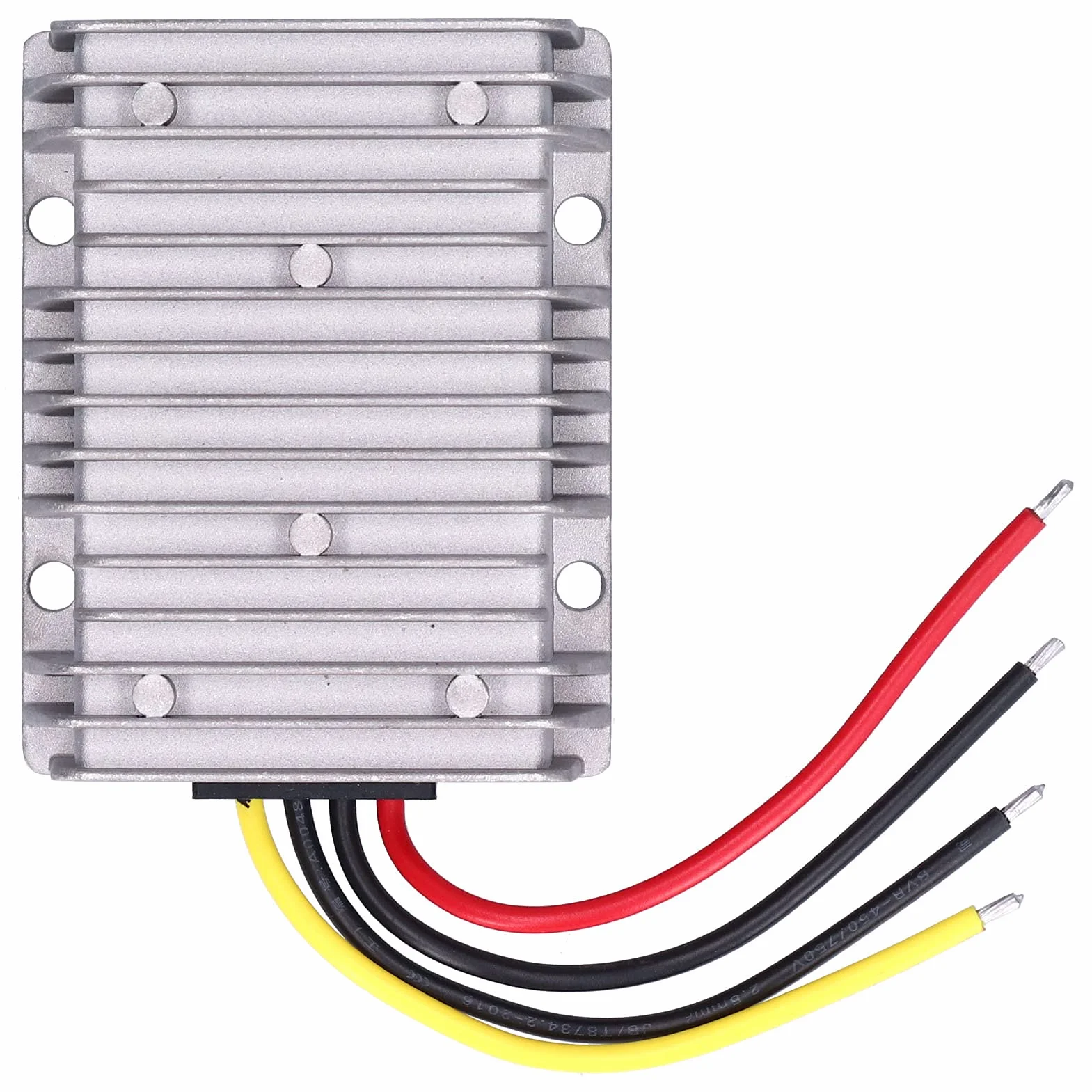 Buachois Convertitore DC/DC Riduttore Regolatore 36V/48V Step Down to DC 24V 30A 720W Convertitore Impermeabile con Porta USB Custodia Protettiva per Auto Car Truck