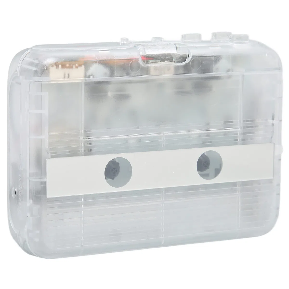 Fabater TON007B Lettore di Cassette Bluetooth con Cuffie Lettore di Cassette Stereo con Inversione Automatica, Ricevitore Trasmettitore Wireless Bluetooth 5.0 Portatile, Radio FM Jack da 3,5 Mm, 2