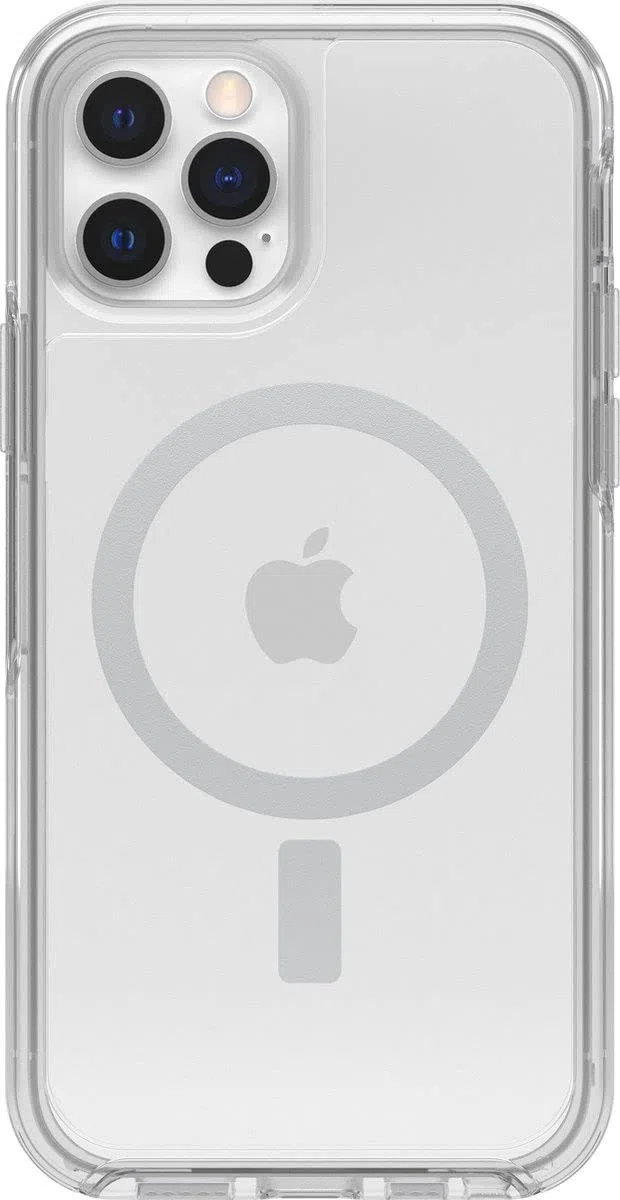 OtterBox Cover Symmetry Plus MagSafe per iPhone 12/12 Pro, Trasparente | Custodia con MagSafe Trasparente, resistente a urti e cadute, sottile, testata 3x norme MIL-STD 810G