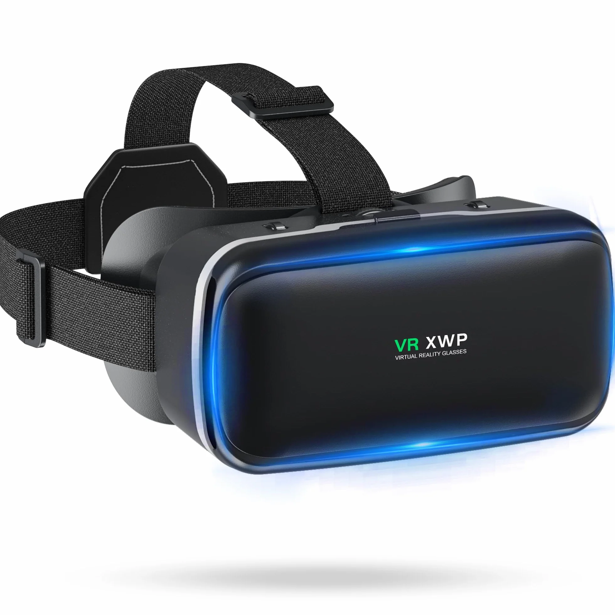 XWP Visore Realtà Virtuale Con Lenti HD Anti Luce Blu, Occhiali VR 3D Per Smartphone, Compatibile Con iPhone E Android (4,7–6,8"), Per Giochi VR E Film, Regalo Di Compleanno Per Amici E Famiglia