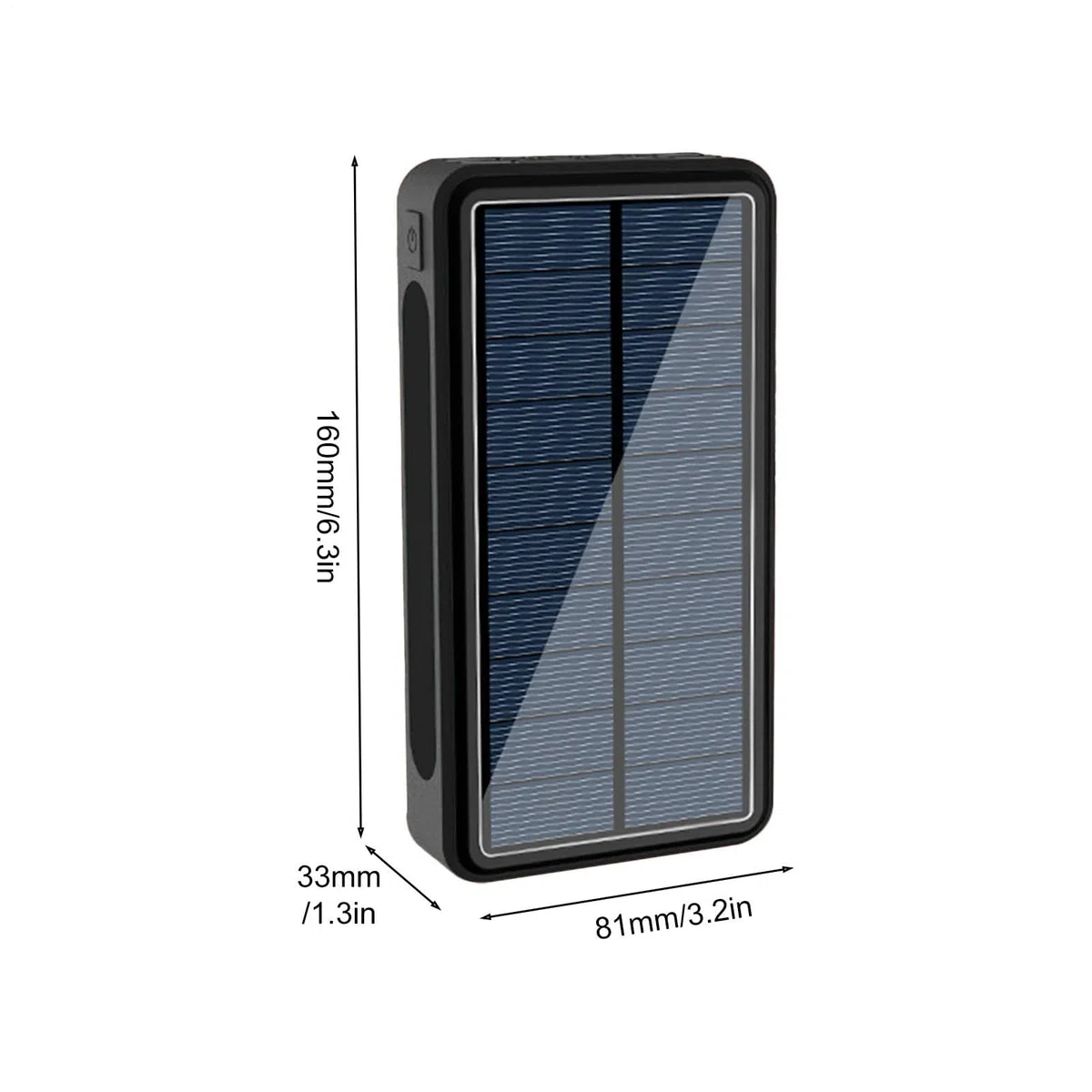 Power bank a energia solare, caricatore portatile per telefono, batteria da 20000 mAh, supporta 4 apparecchiature elettroniche per adulti, adolescenti, uomini, donne, studenti, pendolari