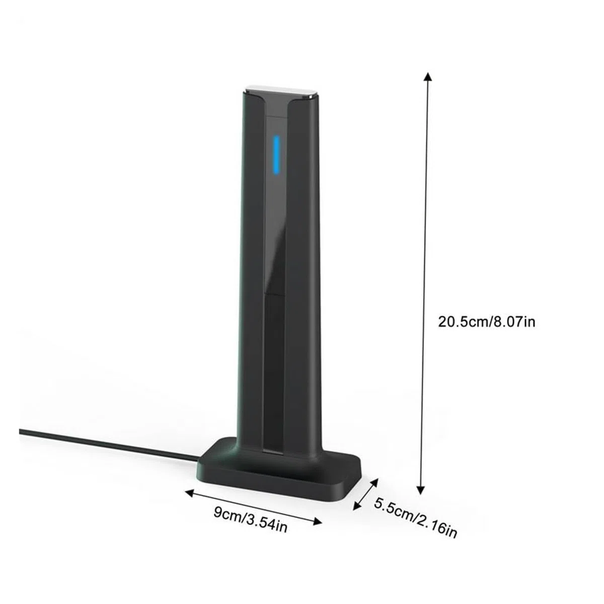 Antenna Interna For TV Digitale HD 4K 1080P HDTV Amplificata A Lungo Raggio Amplificatore Di Segnale Del'antenna Televisiva Copertura più ampia