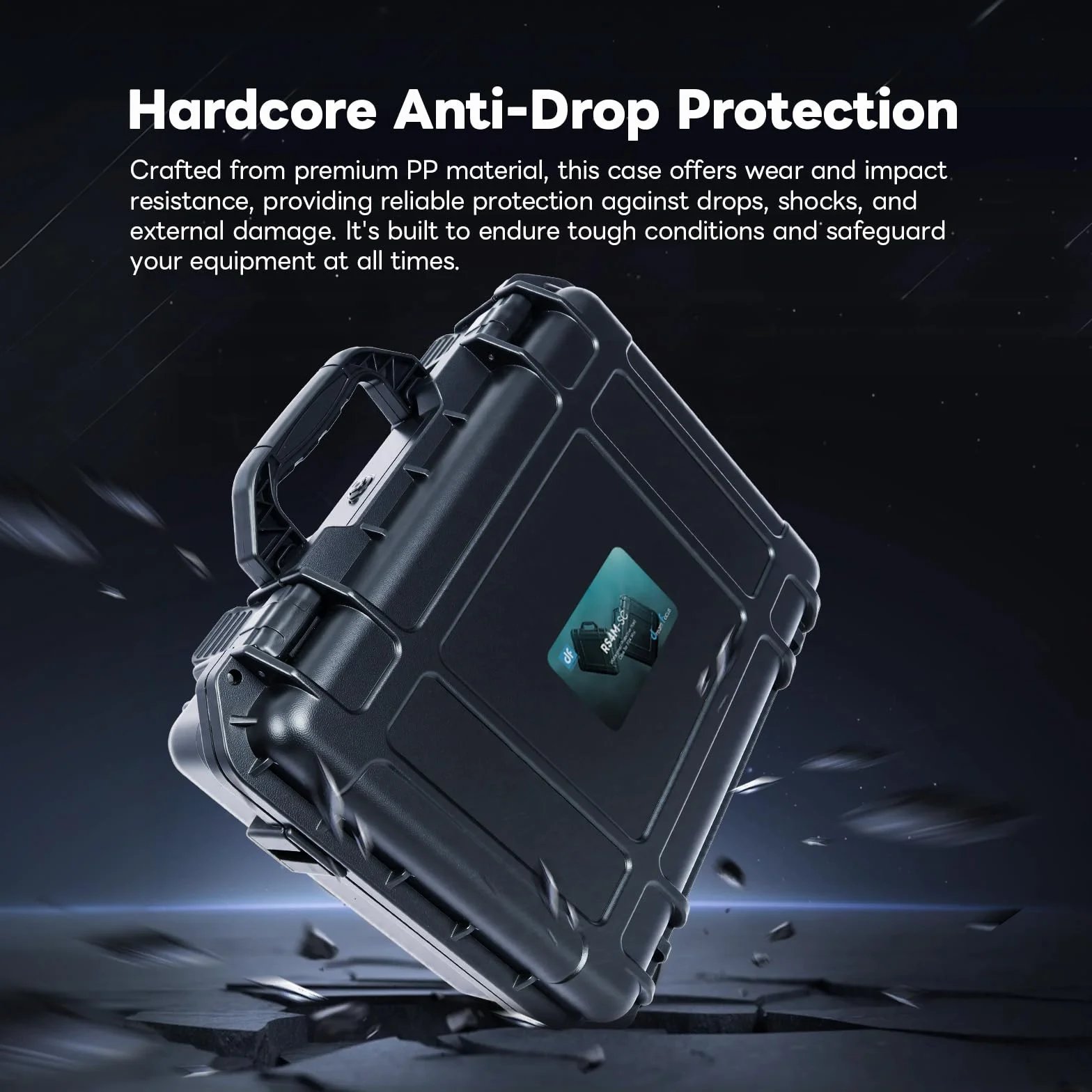 RS 4 Mini custodia, custodia rigida impermeabile da trasporto borsa a tracolla da viaggio per DJI Ronin RS4 Mini RS3 mini stabilizzatore cardanico e accessori