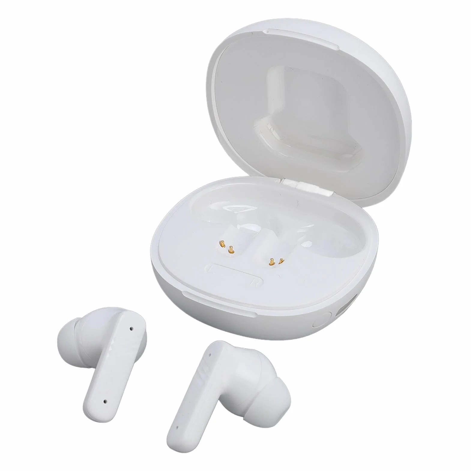 Generic Auricolari per Traduttore Linguistico Wireless con Bluetooth 5.4, Auricolari di Traduzione Multifunzionali per i Viaggiatori (WHITE)