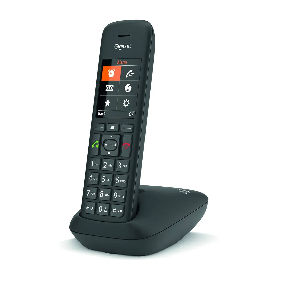 Gigaset C575 - Telefono fisso senza fili con grande schermo retroilluminato a colori, funzione vivavoce e blocco chiamate [Versione Francia]