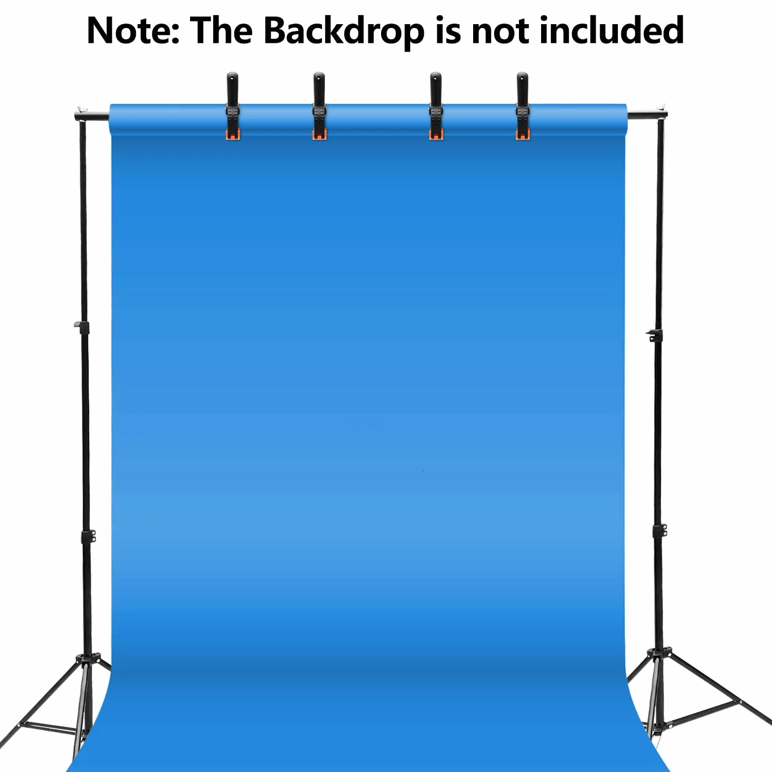 Relota Supporto Fotografico Regolabile 200cm x 300cm, Sistema Professioanle con 10 Morsetti a Molla per Studio, Live Streaming e Registrazione Video