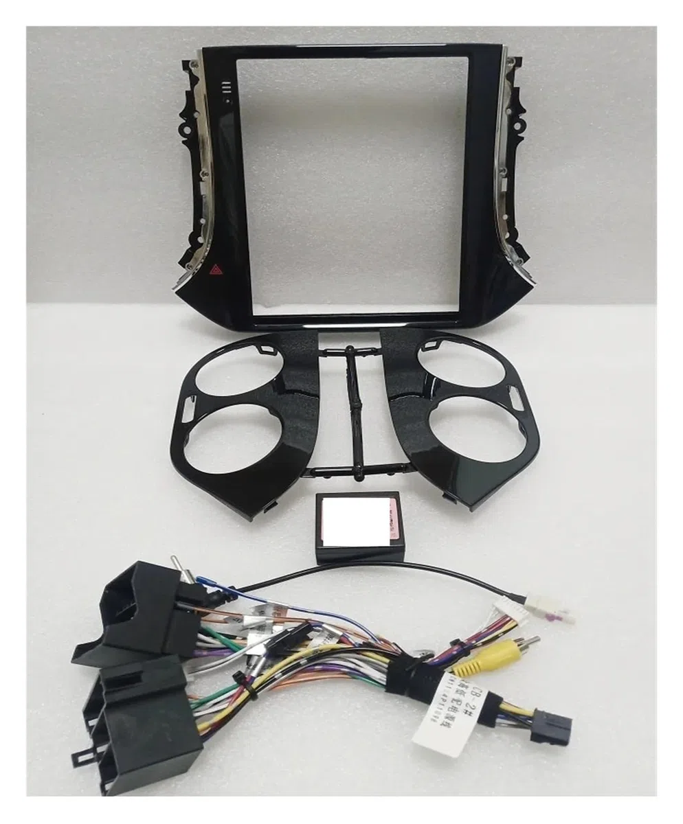 Schermo 9.7 Pollici per VW per TIGUAN 2013 2014 2015 2016 Car Dvd Frame Fascia Adattatore Android Radio Dash Kit Pannello Montaggio Mascherina Autoradio(Only Frame)