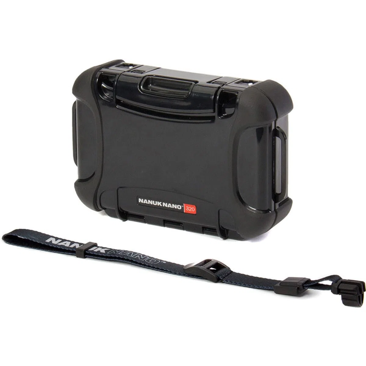 Nanuk 320-0001 Nano Series - Custodia rigida impermeabile per cellulari, fotocamere ed elettronica, colore: Nero