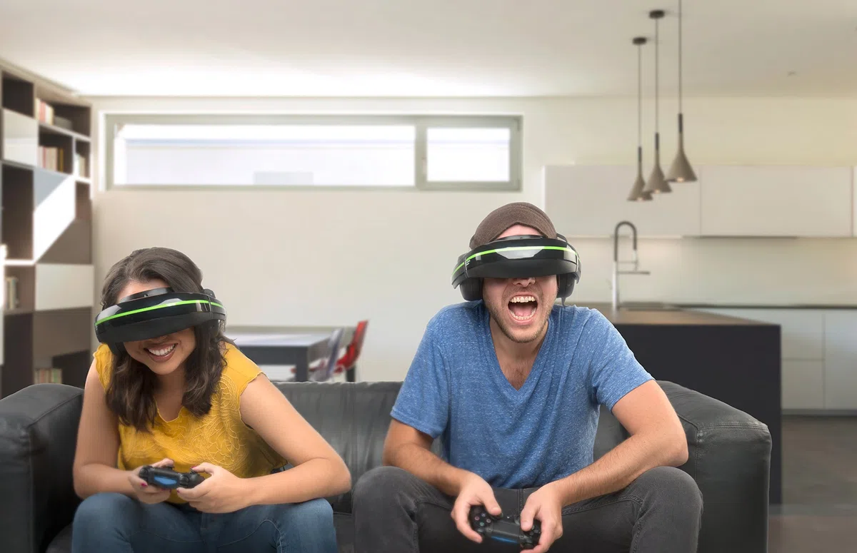 VUZIX iWear Video Cuffie indossabili per Intrattenimento mobile e VR