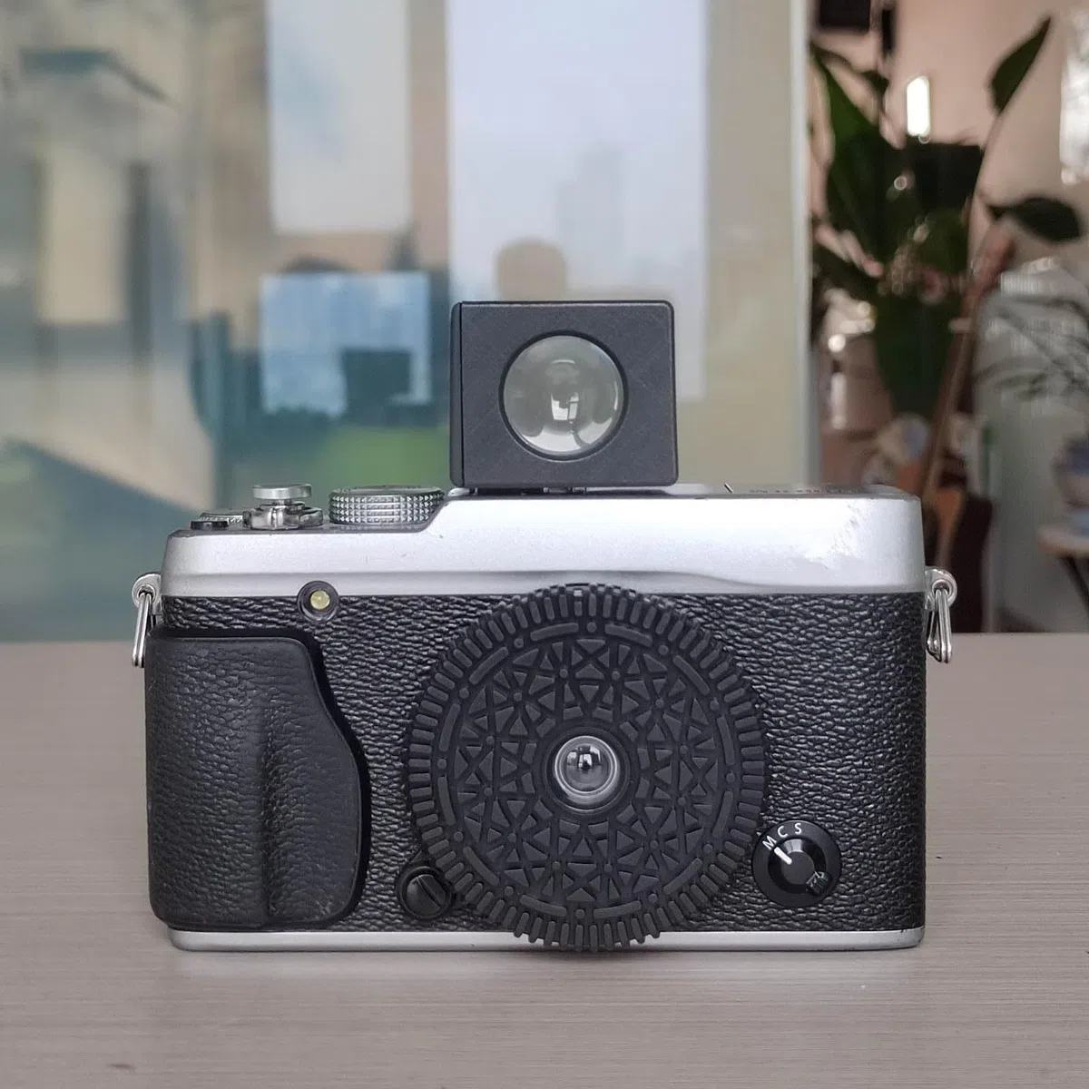 Mirino a livello della vita della fotocamera, mirino ottico esterno a livello della vita, parte 28 mm (telaio 35/50)