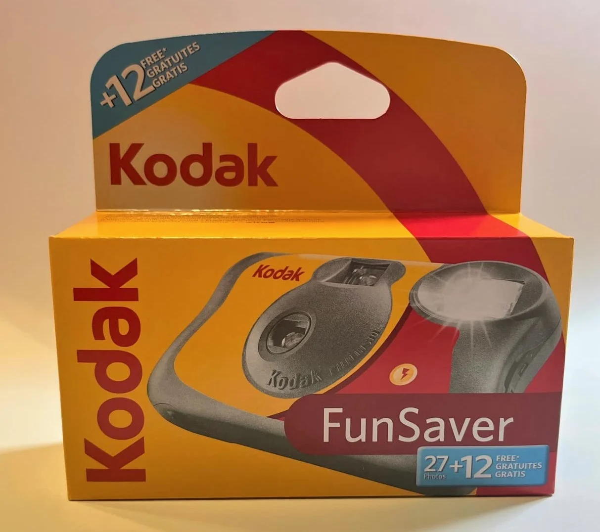 KODAK 2 fotocamere usa e getta da 1 A Photo Portst, Fun Saver/Wedding Camera per feste, 27 + 12 scatti (ISO 800, 35 mm)