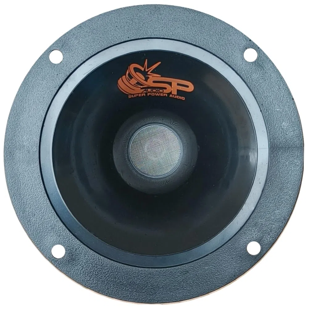 KIT SET PER SP AUDIO SP DRIVER 39, 1 driver a compressione con tromba da 12,7 cm di diametro, da 80 watt rms 160 watt max, 8 ohm, 105 db spl, bobina da 1,35", 1 pezzo + condensatore omaggio