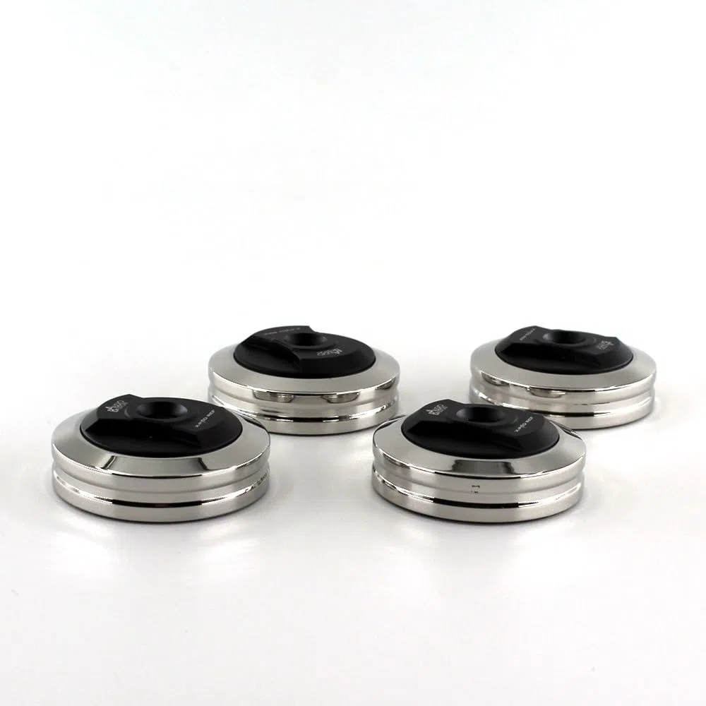 4PCS High-End HiFi Audio Altoparlanti Amplificatore Preamplificatore DAC Lettore CD Anti-Shock Ammortizzatore Piede Piedini Pad Assorbimento delle Vibrazioni Spike(Tempo PAO III)