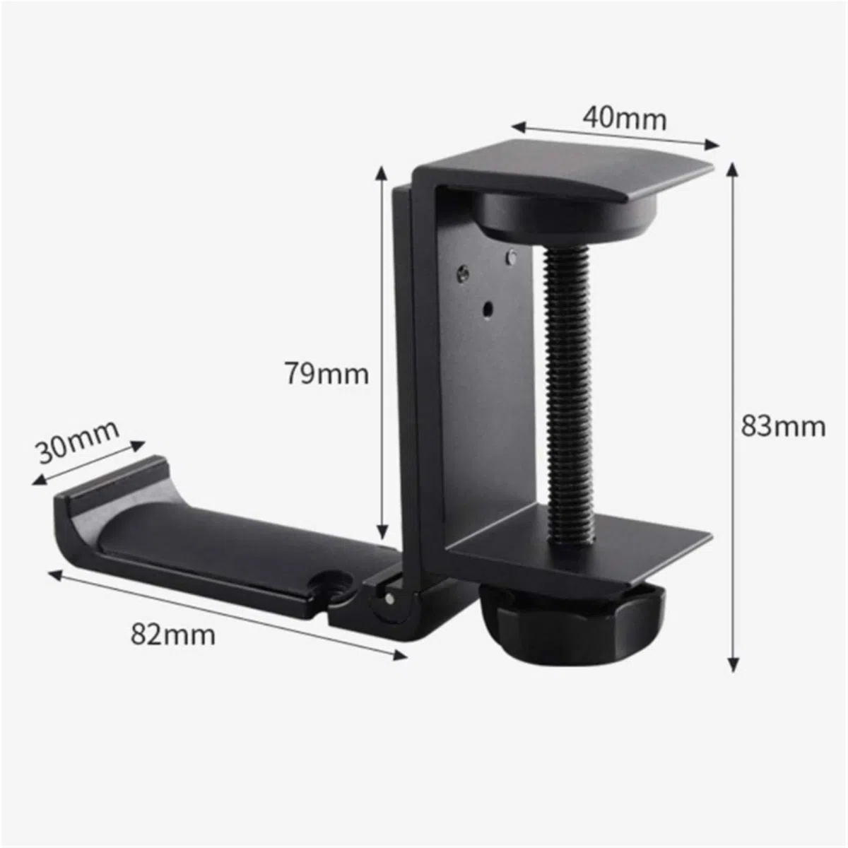 Supporto per Cuffie Supporto for Cuffie Gancio for Cuffie Supporto for Cuffie sotto Il Tavolo Supporto for Cuffie Pieghevole in Alluminio Headphone Stand