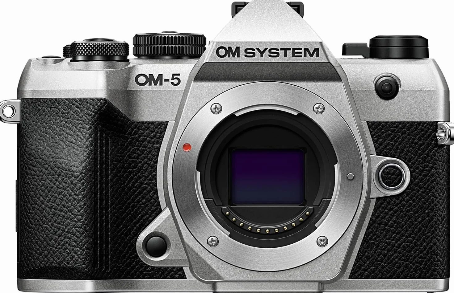 OM SYSTEM OM-5 Mark II Fotocamera Micro Quattro Terzi, 20 MP, Video 4K | Corpo macchina IP53, sensore Live MOS, stabilizzazione 5 assi, HighRes da 50 MP a mano libera e Live ND per video fluidi