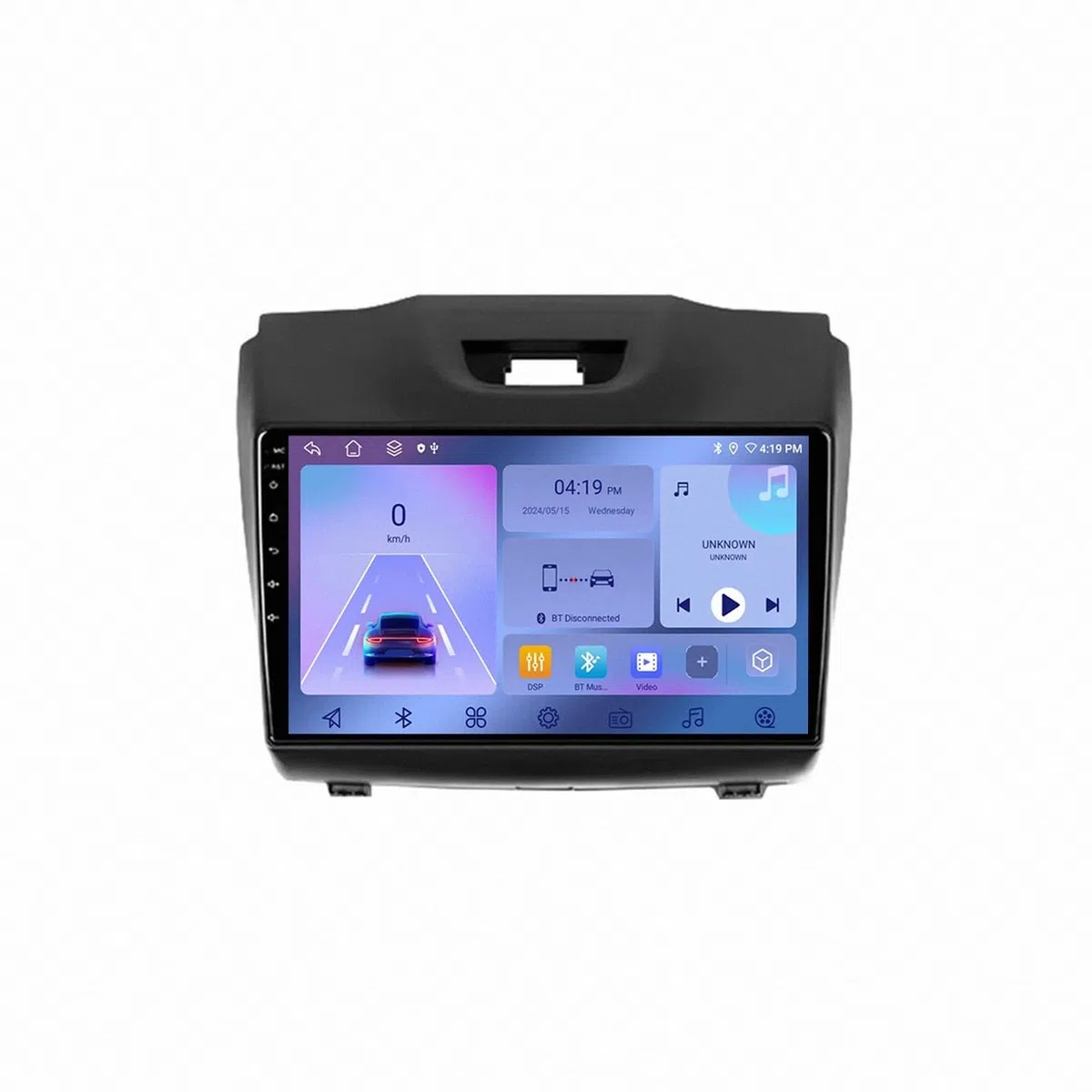 Autoradio Gps Navigation 2 Din per Isuzu DMAX D-MAX Chevrolet S10 2012-2018 Wireless Carplay Android Auto Stereo Auto Bluetooth Ips con Pantalla Táctil con Gps, 4 Nucleo 4G+64G