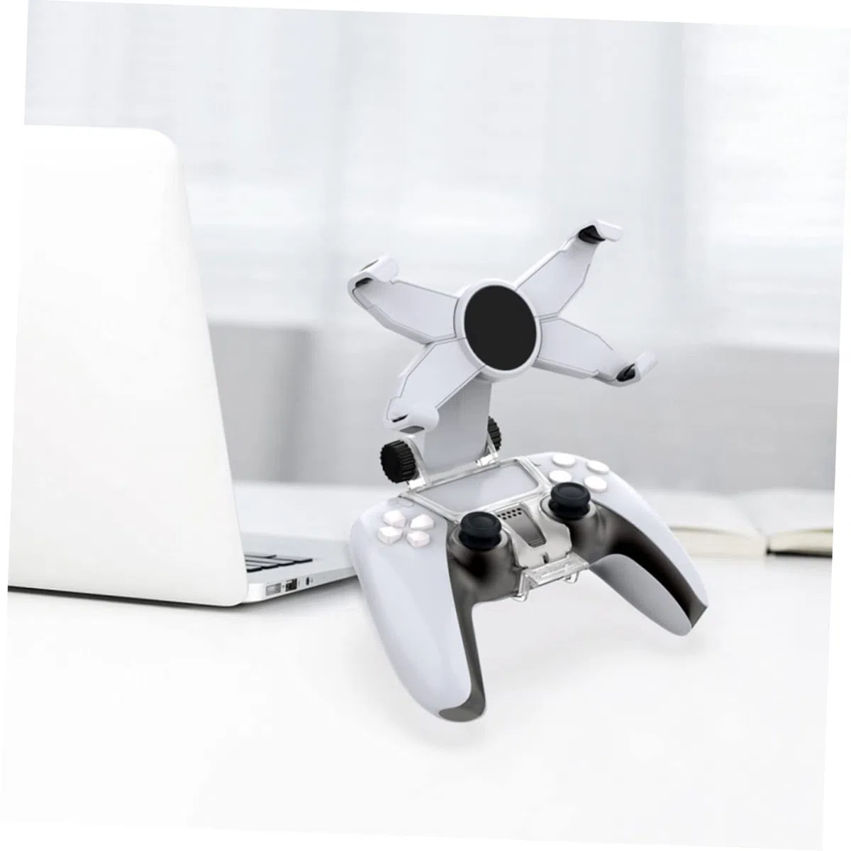 Angoily 2pezzi Supporto Per Gamepad e Smartphone Base Ergonomica Per Giocatori Compatibile Altri Controller Maggiore Stabilità e Precisione Nel Gioco