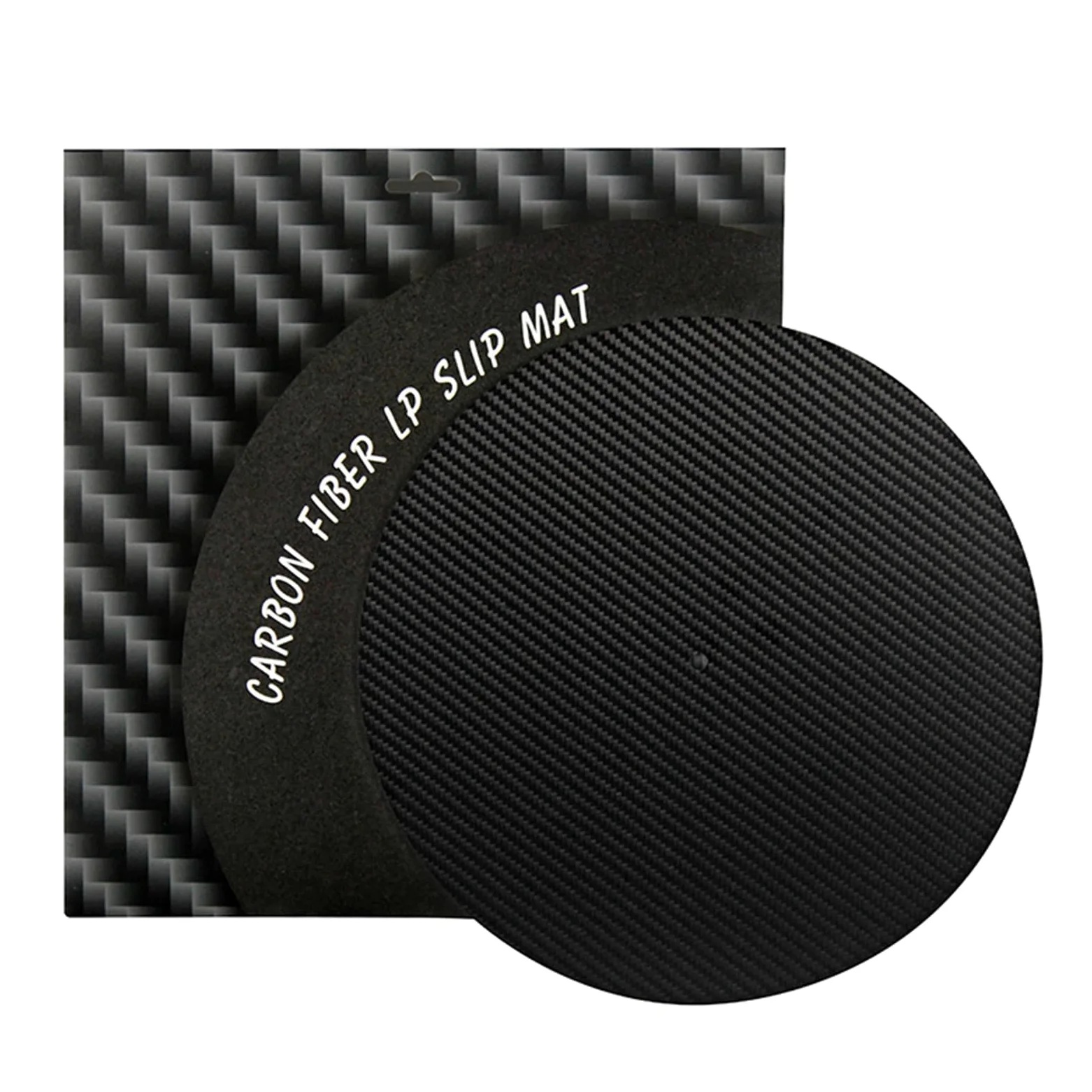 Record Player Mat - Tappetino antislip in fibra di carbonio