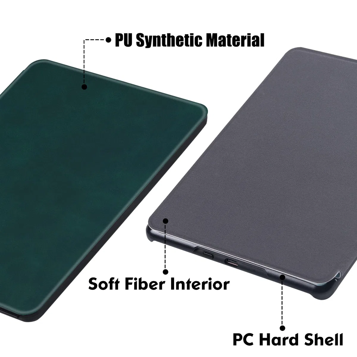 Custodia sottile per Kindle Paperwhite di 11a generazione e Kindle Paperwhite Signature Edition eReader (6,8 pollici, versione 2021), custodia leggera in pelle PU con accensione/spegnimento