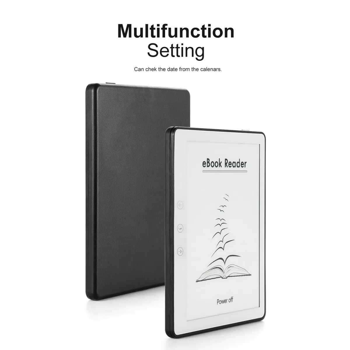 E-Reader da 5,76 Pollici per 8.1, Lettore di EBook con Schermo Antiriflesso con Display Chiaro, Durata della Batteria di Settimane per la Lettura (1G+16G)