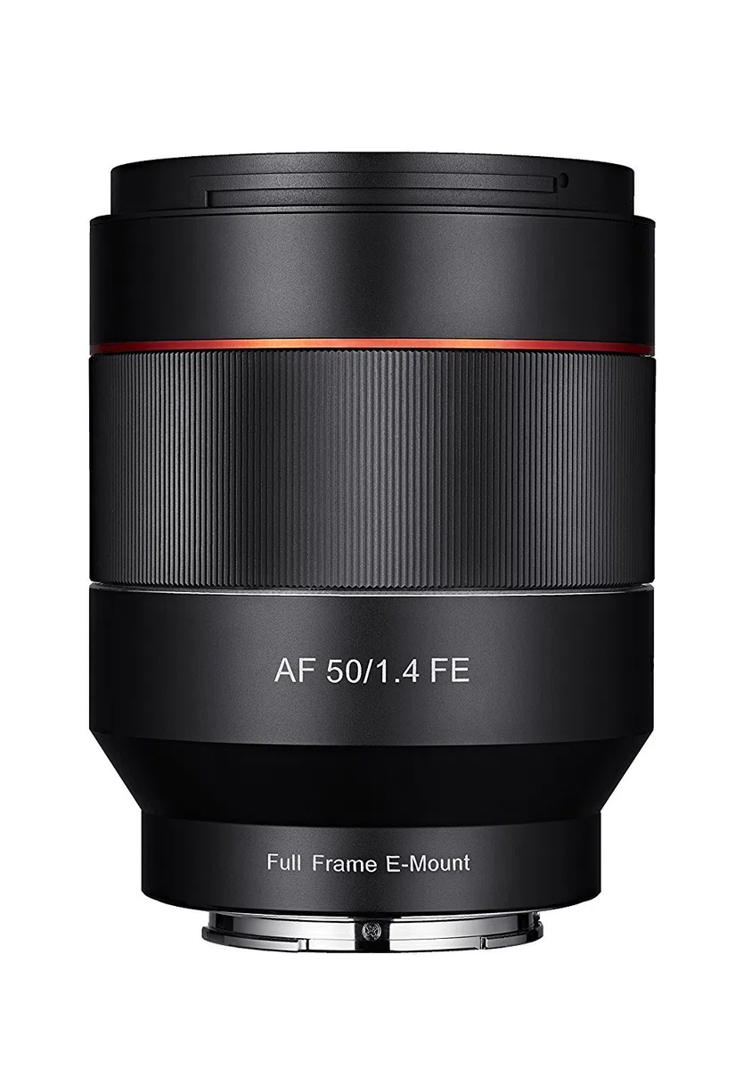 Obiettivo Samyang 1 AF050 F 14SFE 50mm F1.4 AF con messa a fuoco automatica per connettore Sony E-Mount nero