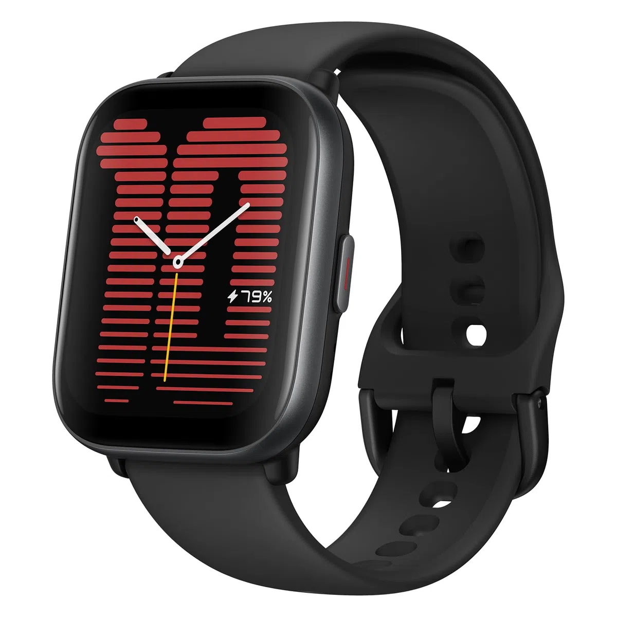 Amazfit Active, 42 mm, Smart Watch con GPS, Zepp Coach, Readiness, AI Fitness Exercise Coach, chiamate Bluetooth, batteria da 14 giorni, display AMOLED e Alexa Integrato, Nero