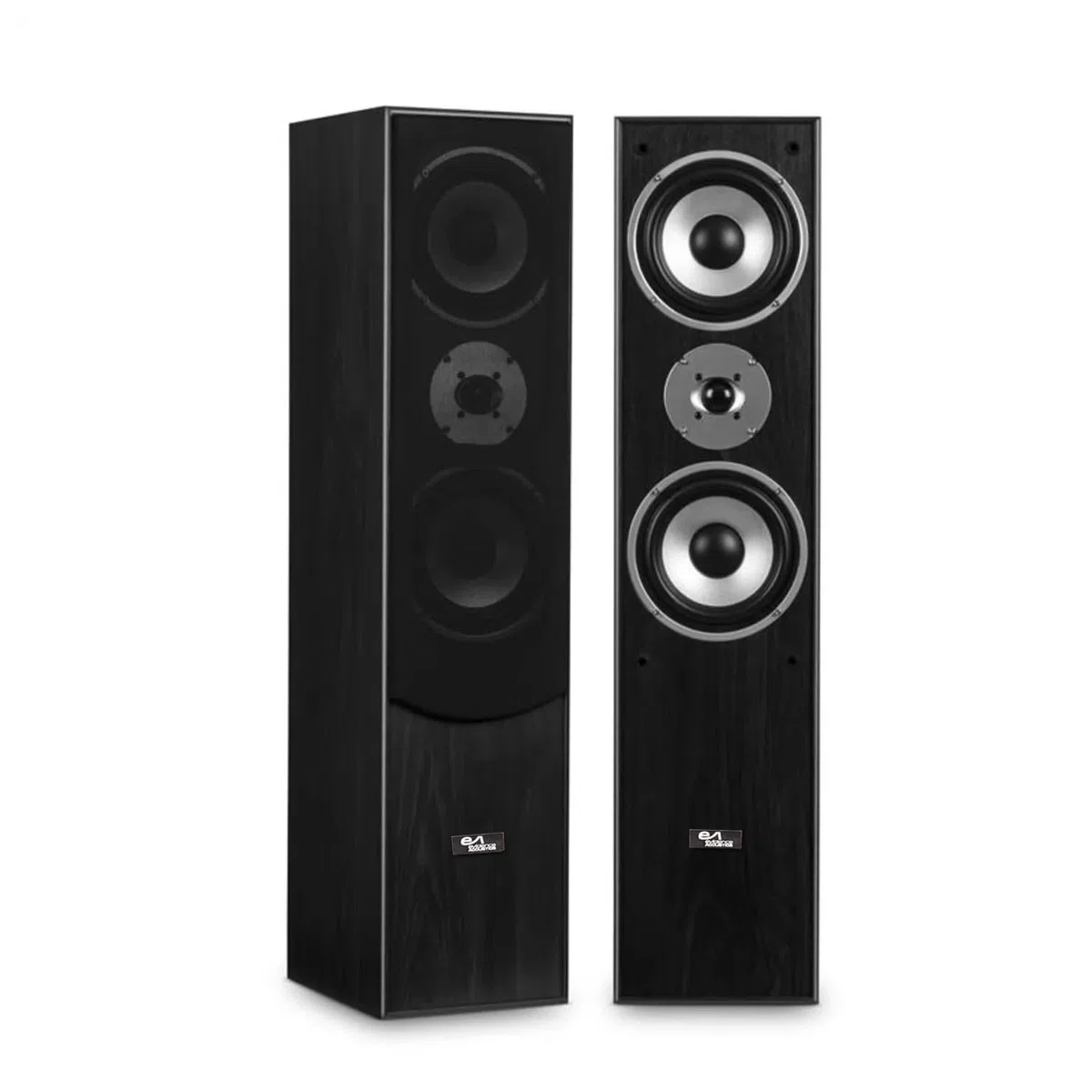Evidence Acoustics EA850-BK - Set di 5 altoparlanti da 850 W, bassi reflex