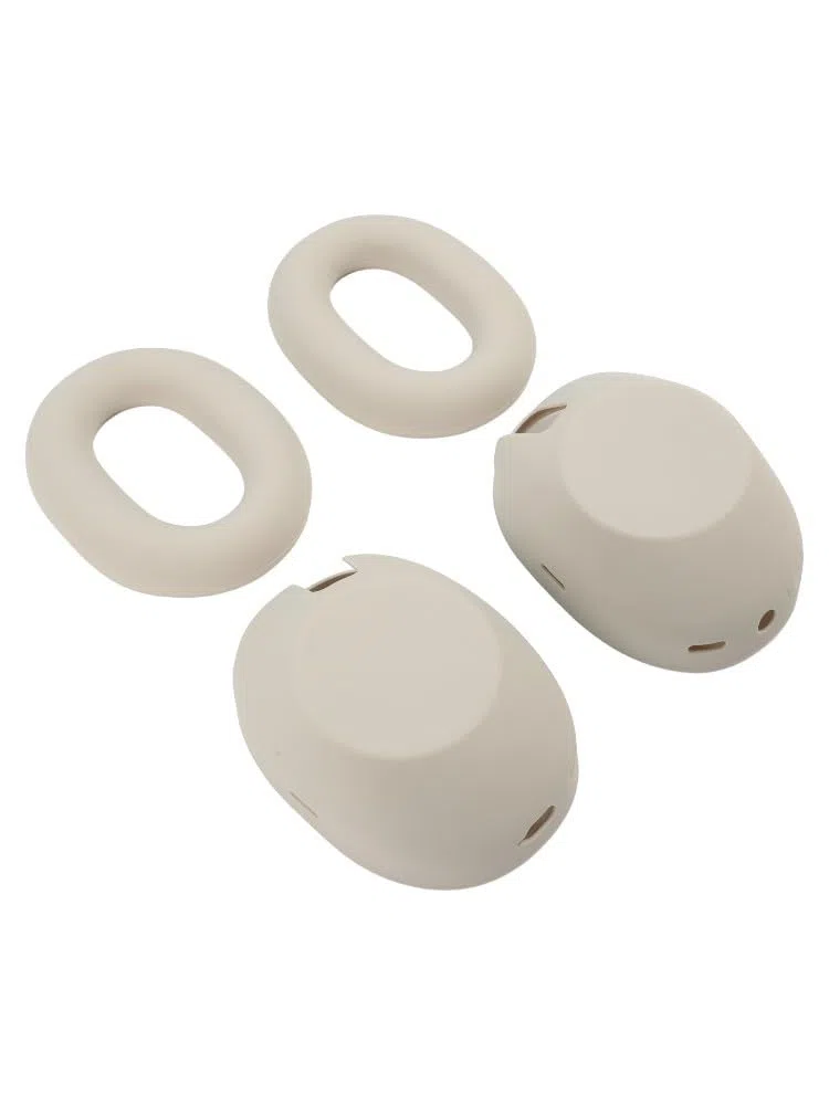 Custodia in silicone antisudore WH-1000XM6 per cuffie, antigraffio per protezione auricolari e guscio, leggera, impermeabile con facile pulizia, nero