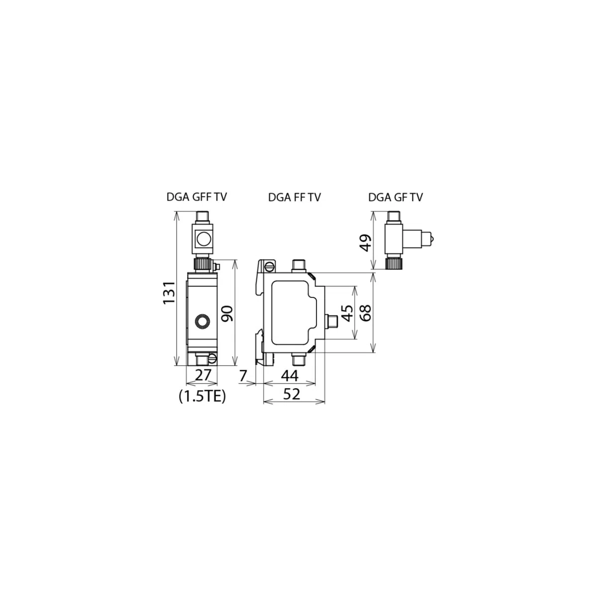 DEHN 909705 – scaricatore DGA GFF TV per cavo coassiale