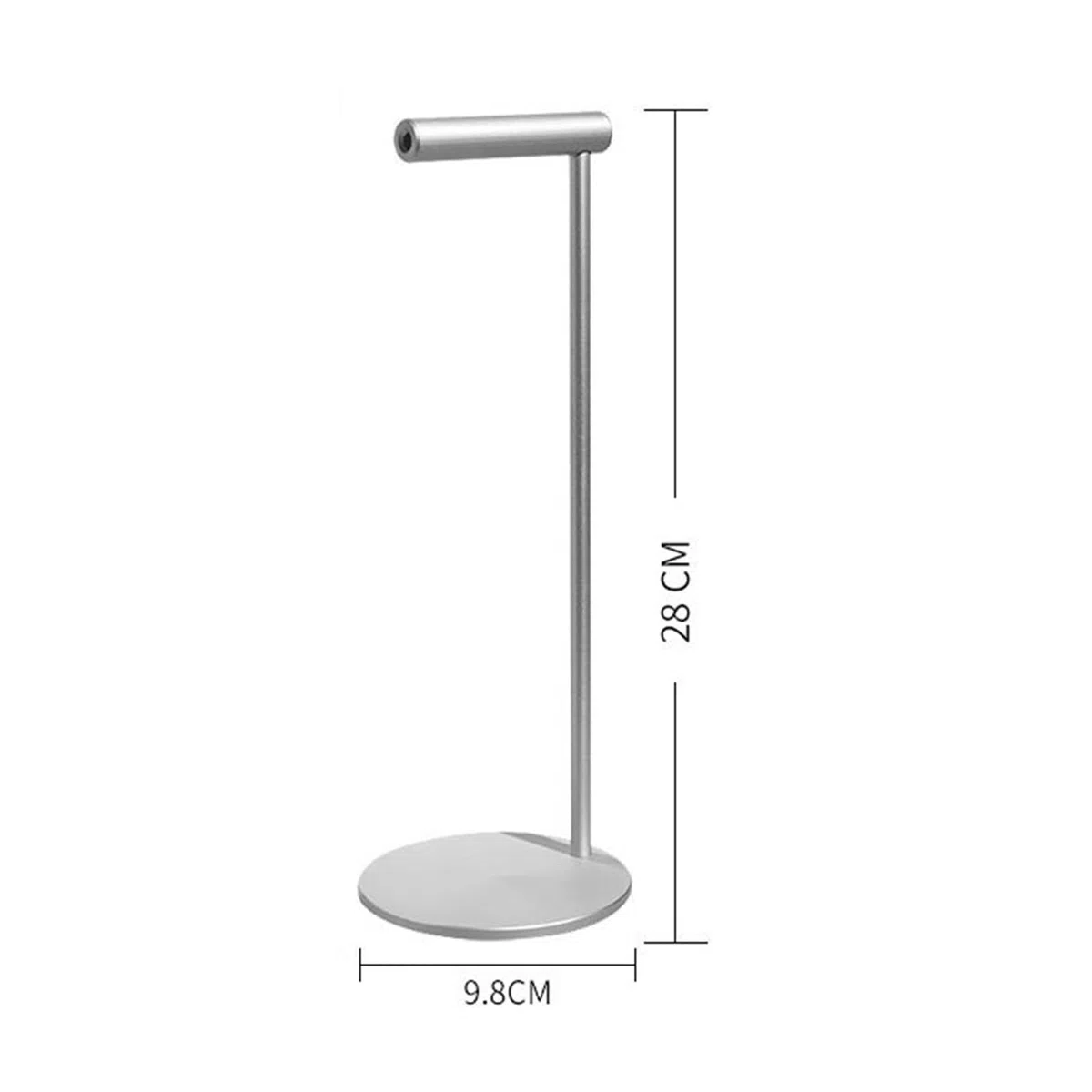 Supporto per cuffie, supporto da scrivania in metallo per cuffie, design creativo e robusto, ideale per uso domestico e ufficio, salvaspazio, tipi di cuffie
